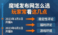 魔域发布网怎么选 玩家常看这几点