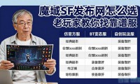 魔域sf发布网怎么选 老玩家教你找靠谱服