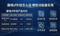 魔域sf外挂怎么选 哪些功能最实用
