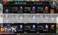 魔域发布网：新服资讯与特色玩法全解析，发布网类型大揭秘