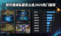 新开魔域私服怎么选 2025热门推荐